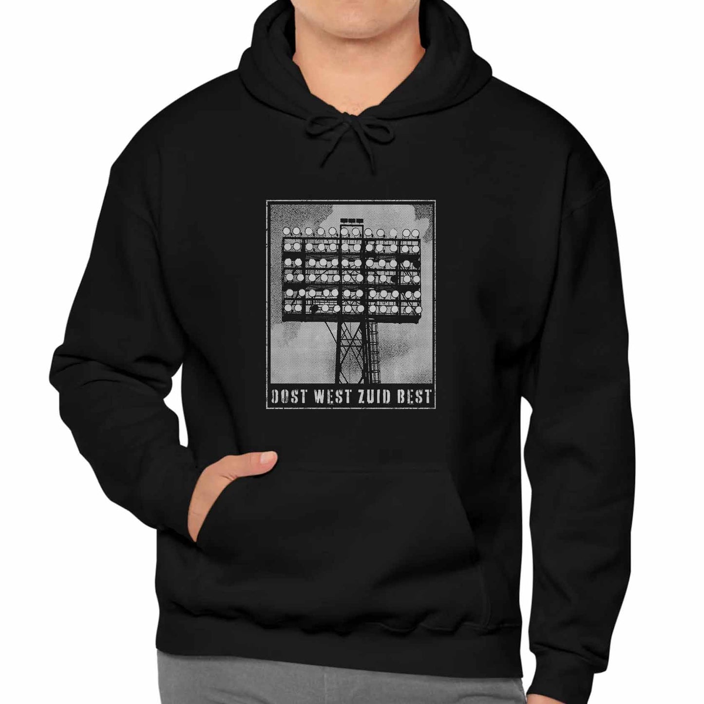 Hoodie - Oost west zuid best - Lichtmast