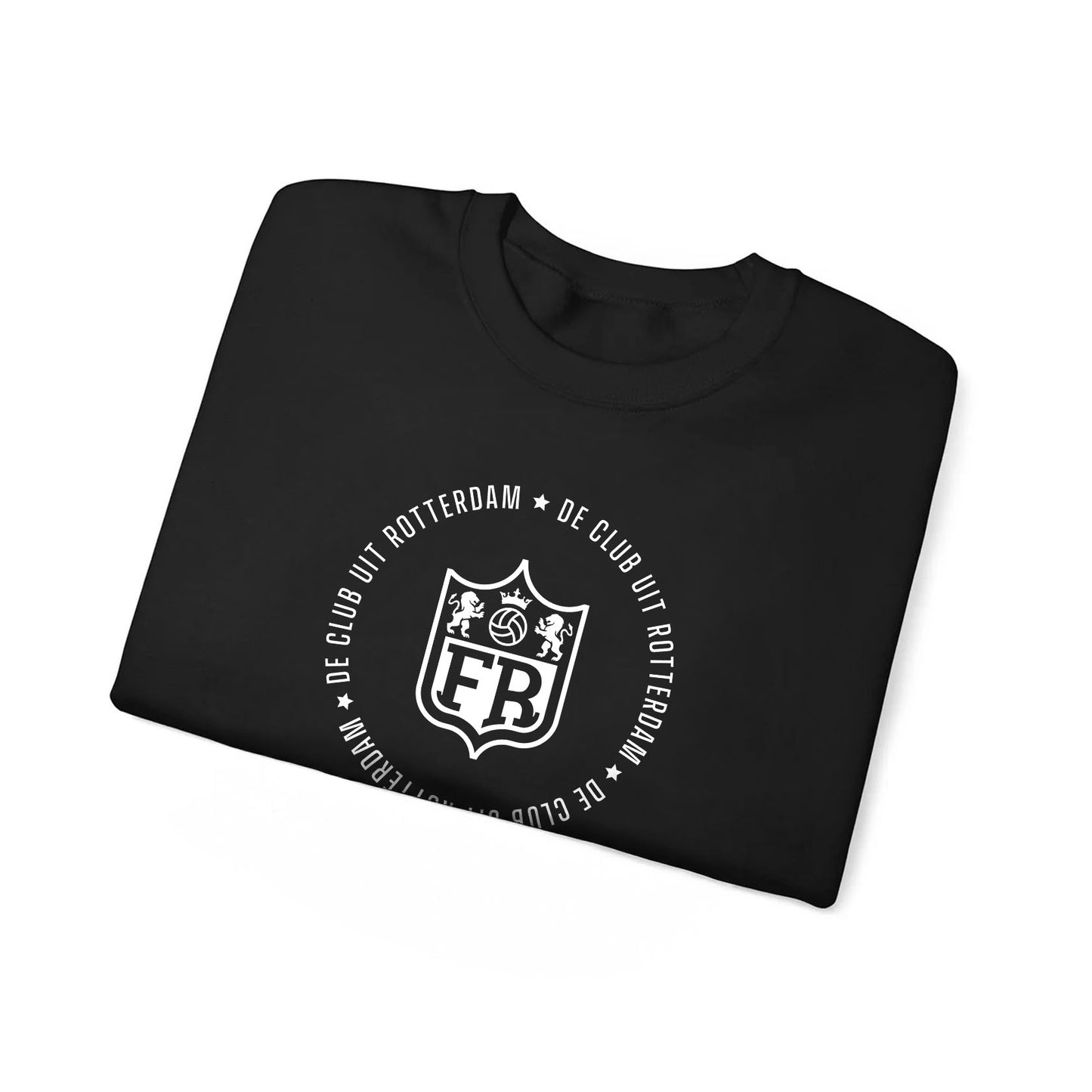Sweater zwart regular - FR - De club uit Rotterdam