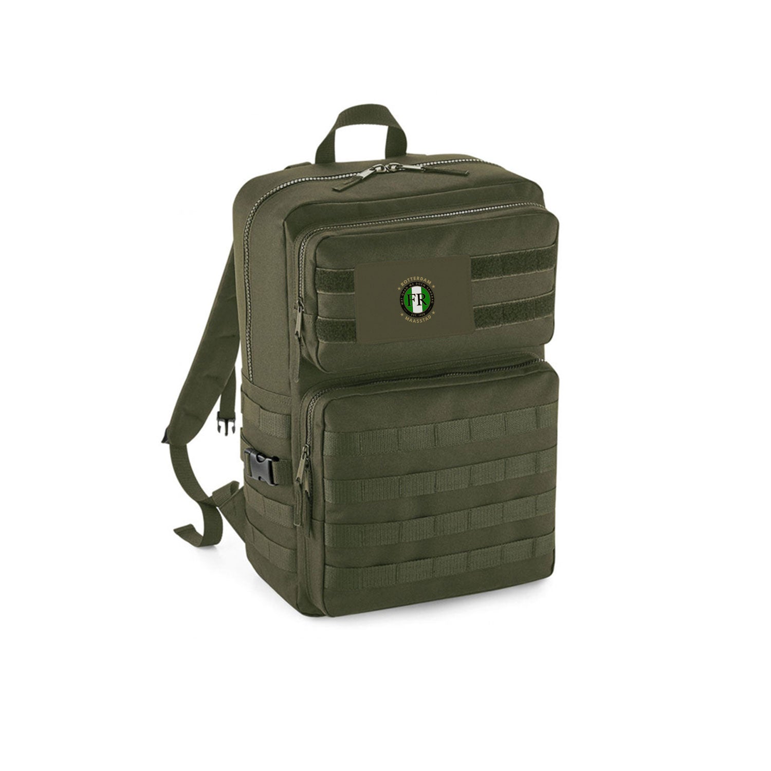 Groene Feyenoord army rugzak