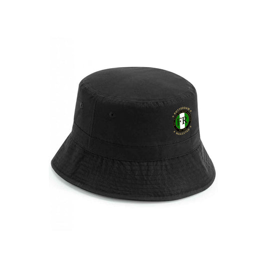 Zwarte Feyenoord bucket hat