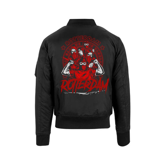 Bomberjack zwart - Rotterdam - The Boys