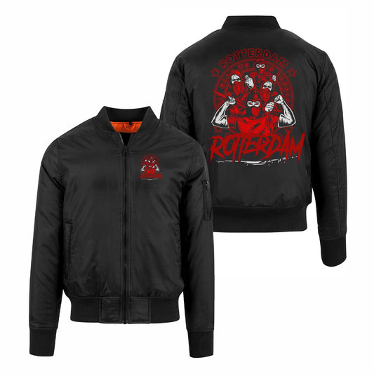 Bomberjack zwart - Rotterdam - The Boys