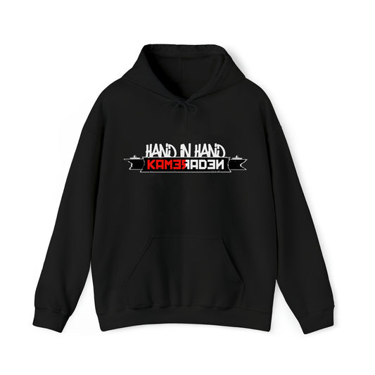 Zwarte Feyenoord hoodie met Hand in Hand kameraden