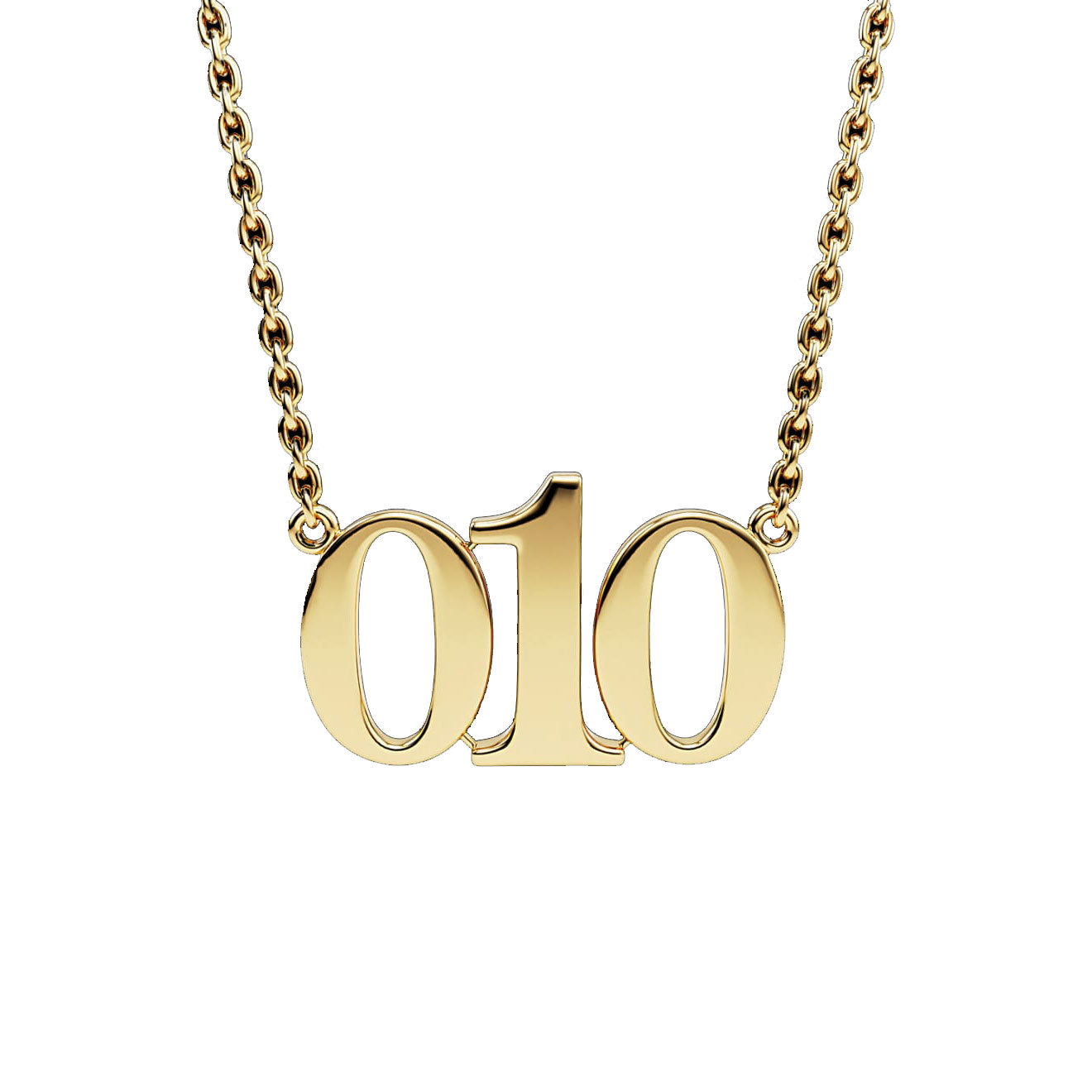 010 Ketting - dames model - 48cm - 14k goud gelaagd