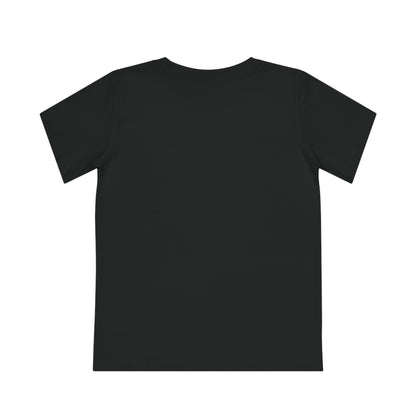 T-shirt regular zwart - kids - VAMOS!!! - logo voor groot