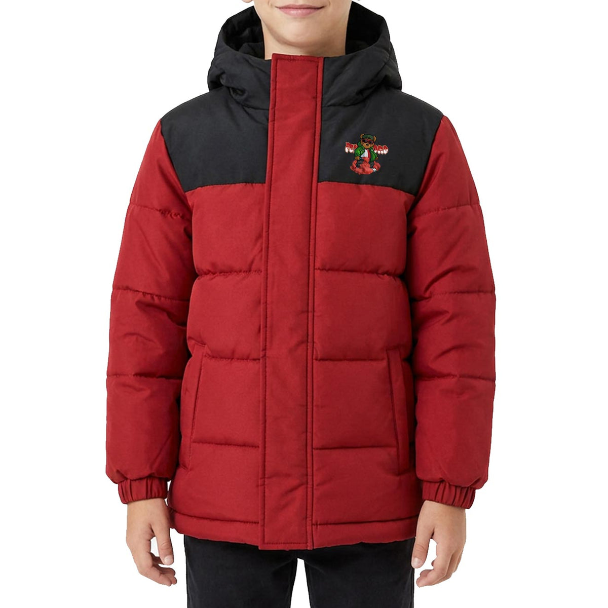 Winterjas 2-tone - kids - FR Beer