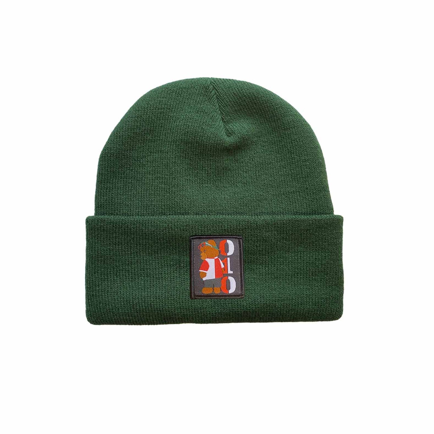 Muts beanie met badge - 010 Beer