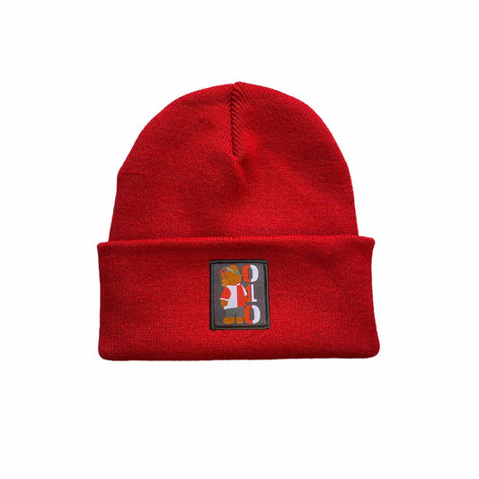 Muts beanie met badge - 010 Beer