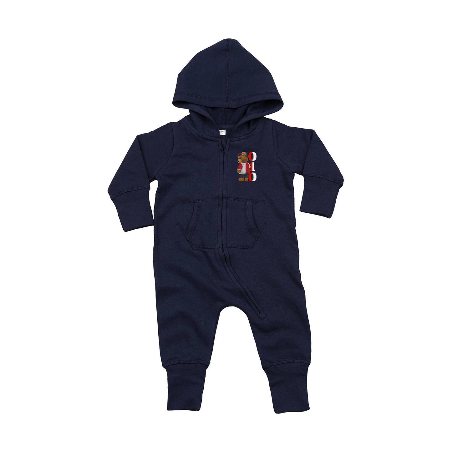 All-in-one baby onesie - 010 beer - logo links