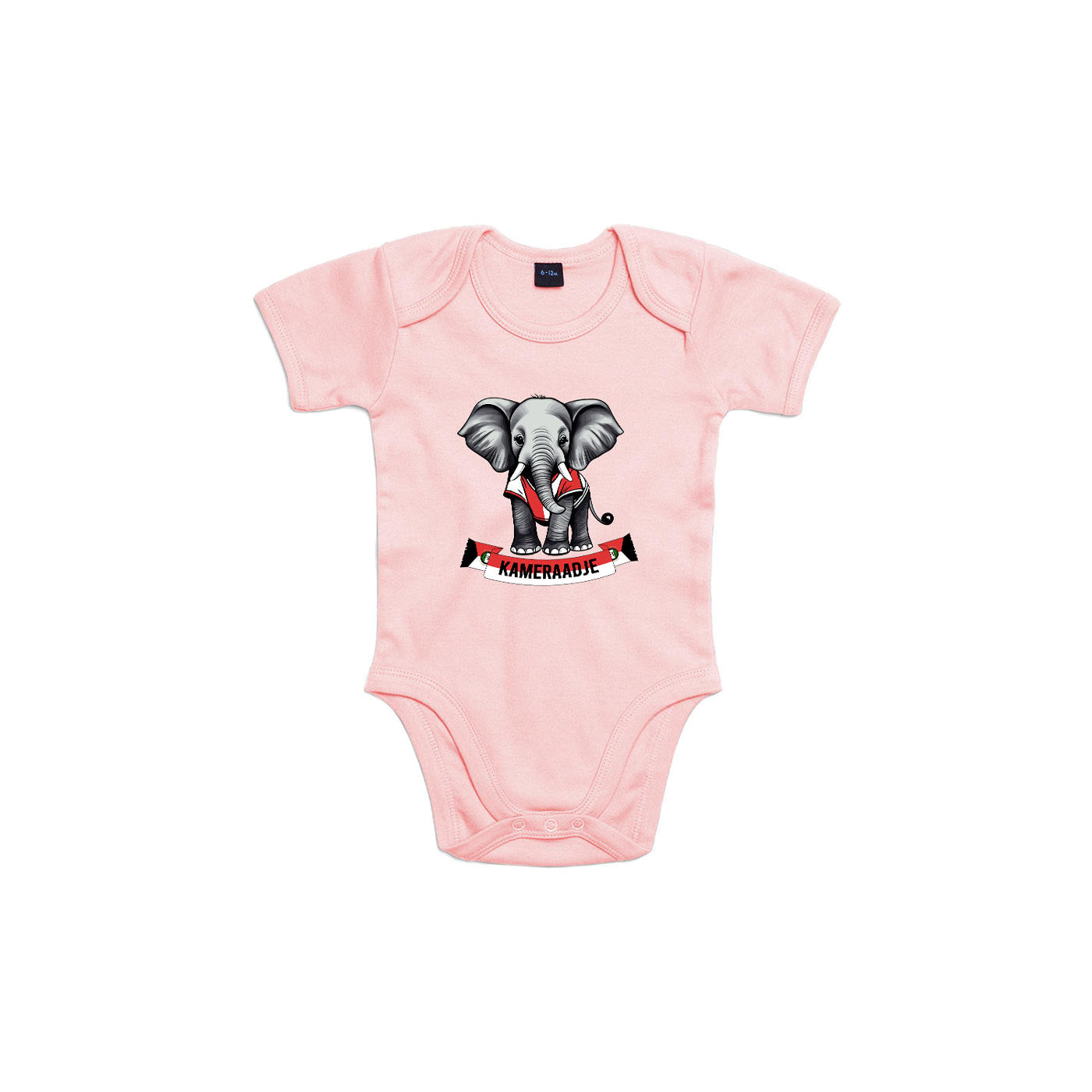 Rompertje baby - Kameraadje olifant - logo voor