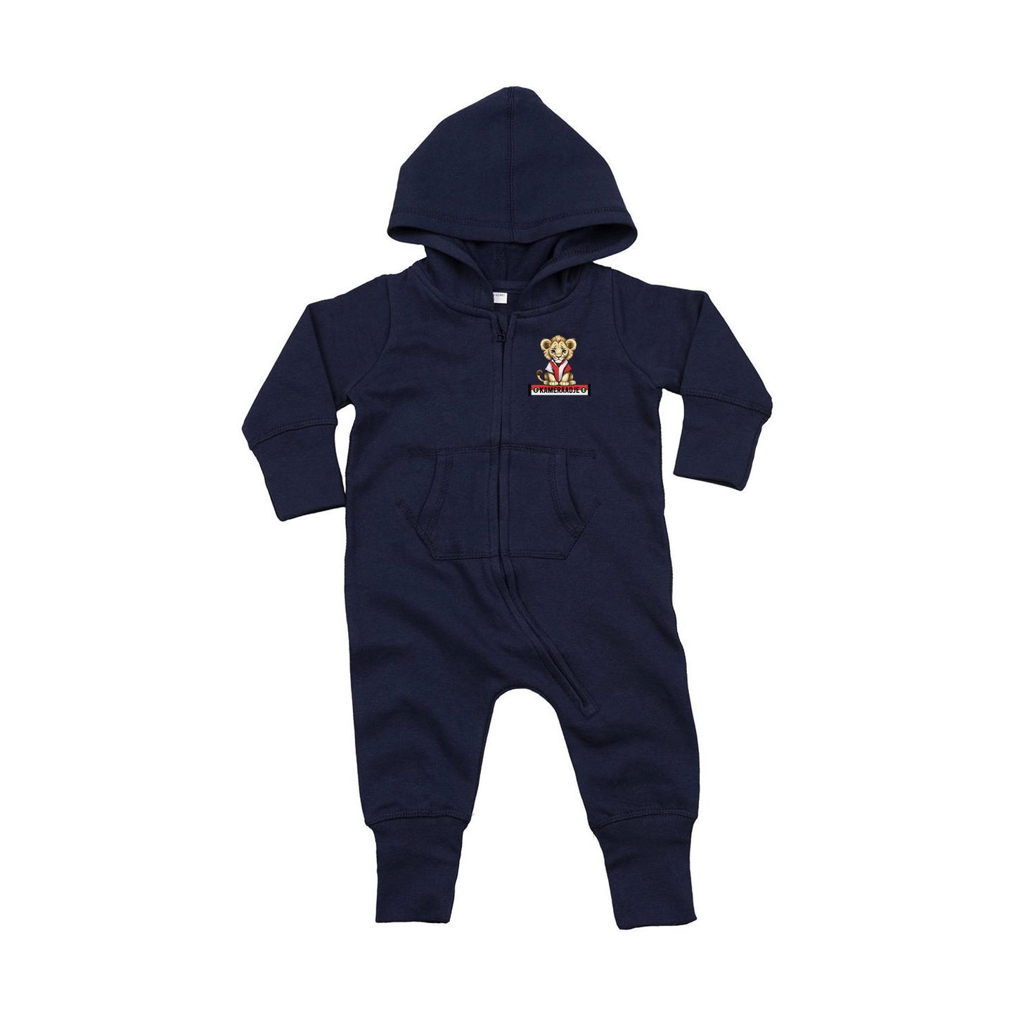 All-in-one baby onesie - Leeuw - Kameraadje - logo links