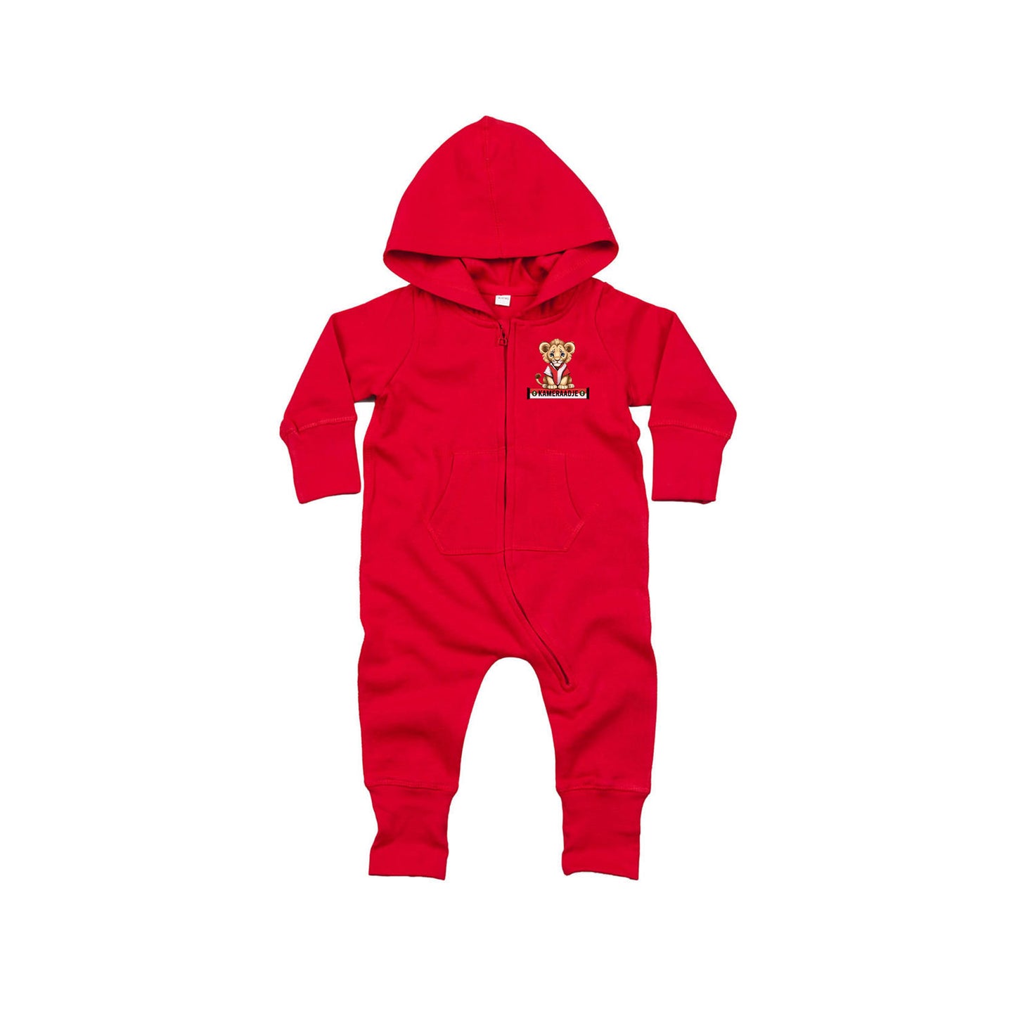 All-in-one baby onesie - Leeuw - Kameraadje - logo links