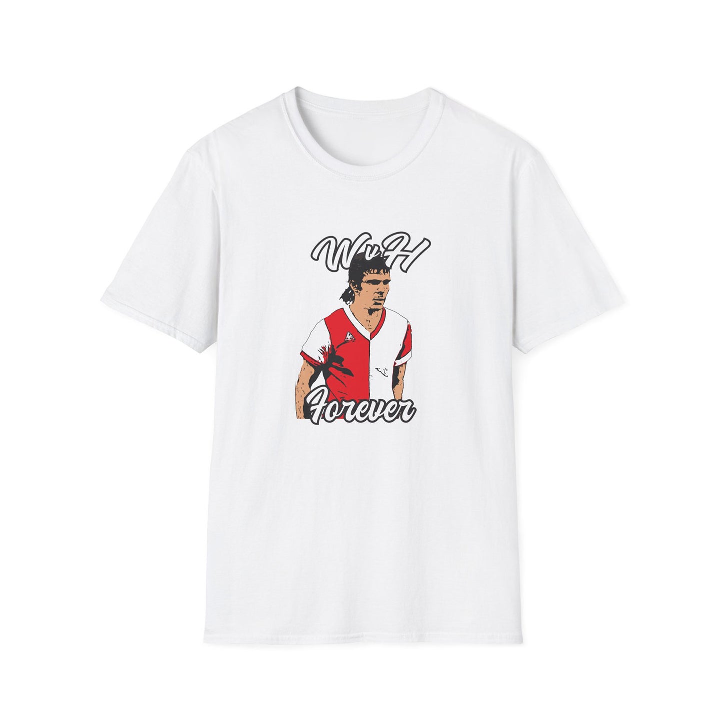 T-shirt regular - WvH Forever - logo voor groot