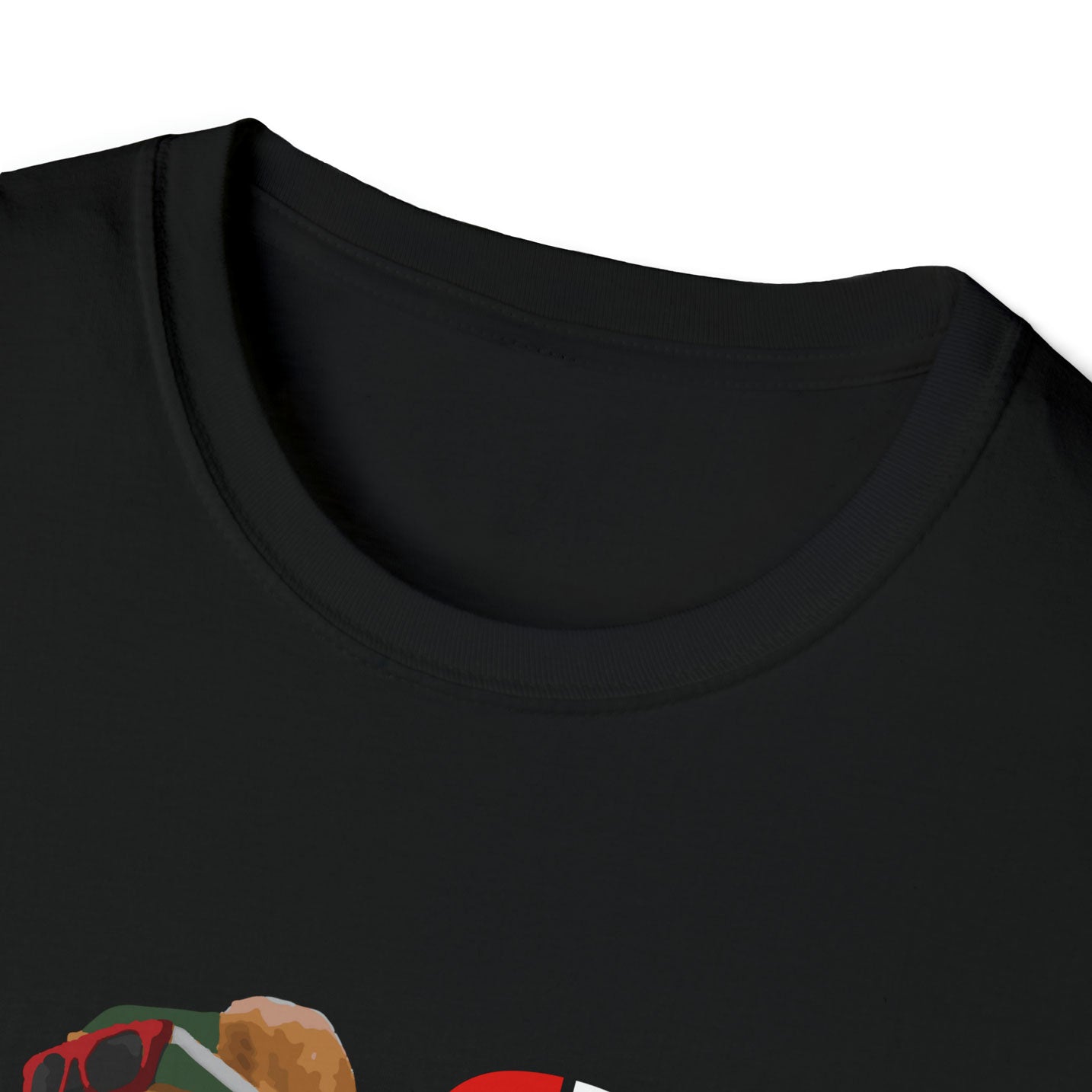 T-shirt regular - FR - 010 beer - logo voor groot