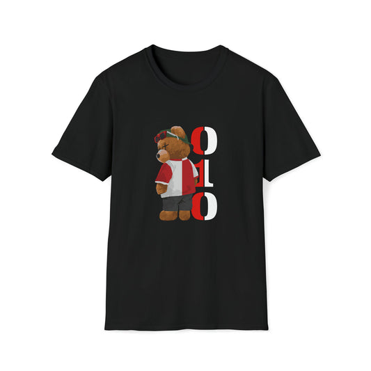 Zwart t-shirt met Feyenoord beer en 010 design
