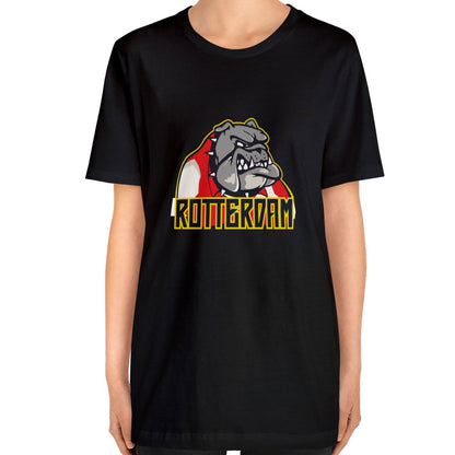 T-shirt regular - Bulldog Rotterdam - logo voor groot