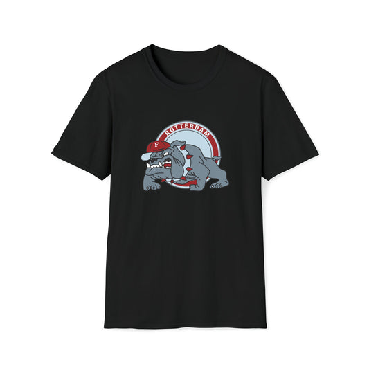 T-shirt regular - Bulldog Vintage - logo voor groot