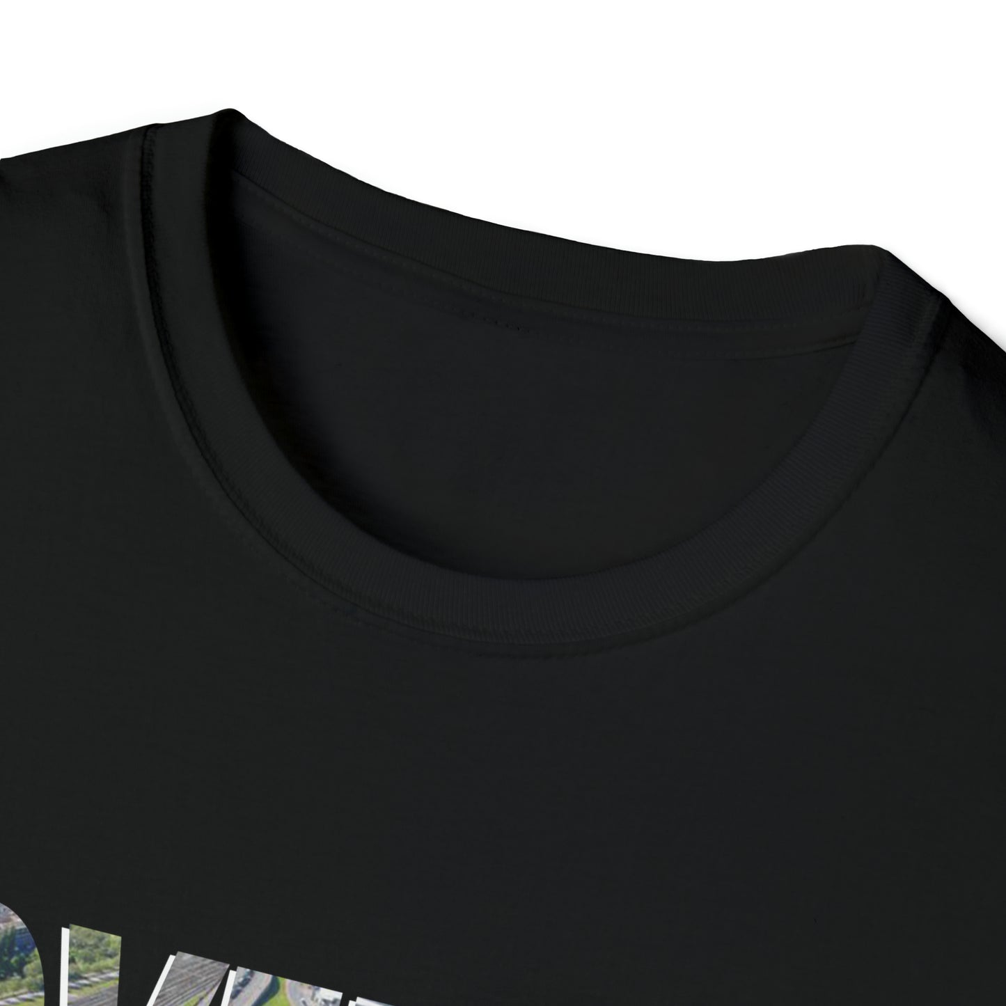 T-shirt regular zwart - de Kuip - Overal waar jij gaat - logo voor groot