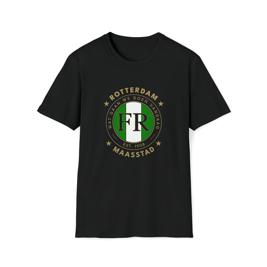 Zwart t-shirt met Feyenoord logo