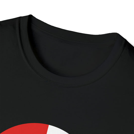 T-shirt regular - Het mooiste stadion in Rotterdam - logo voor groot