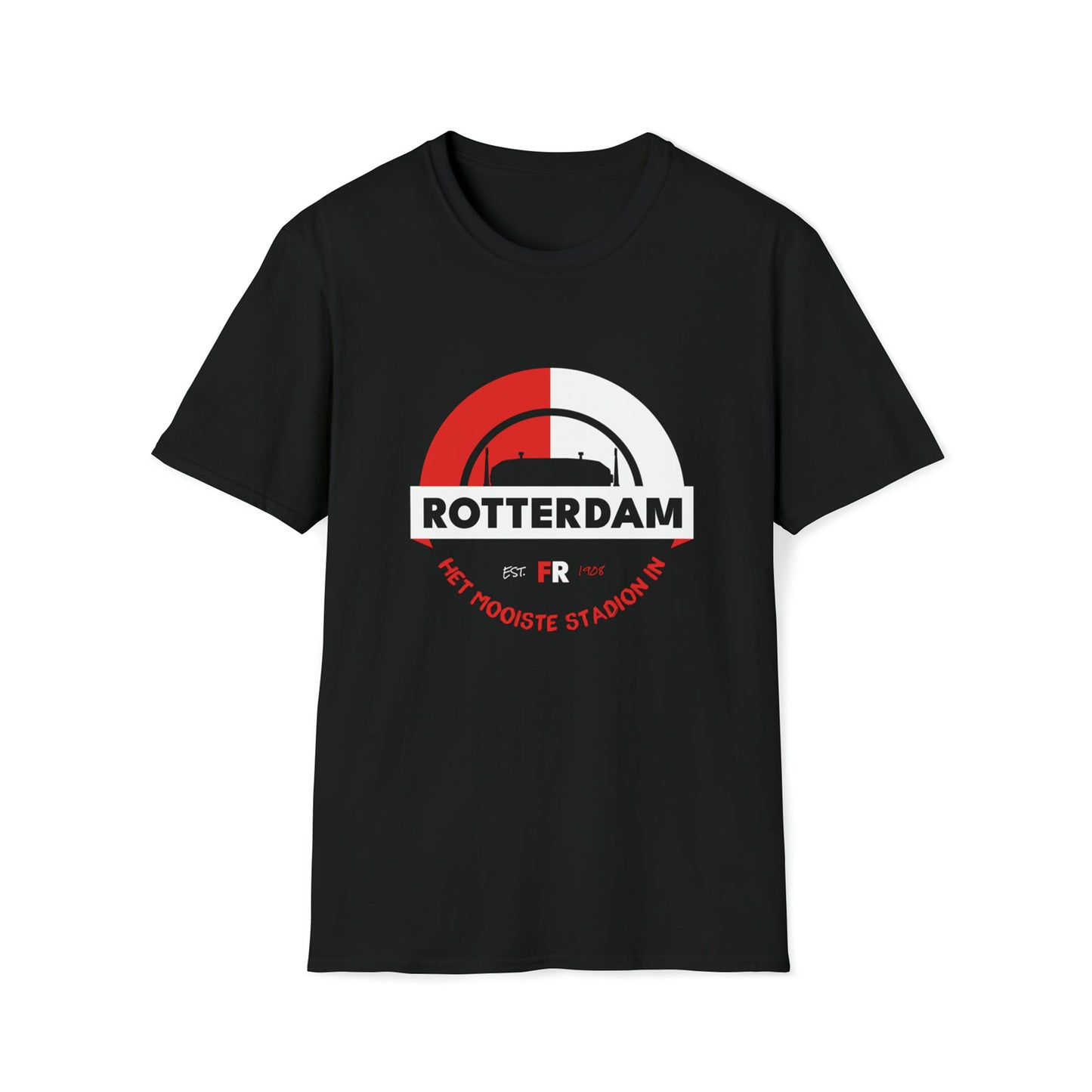 Zwart t-shirt met de Kuip