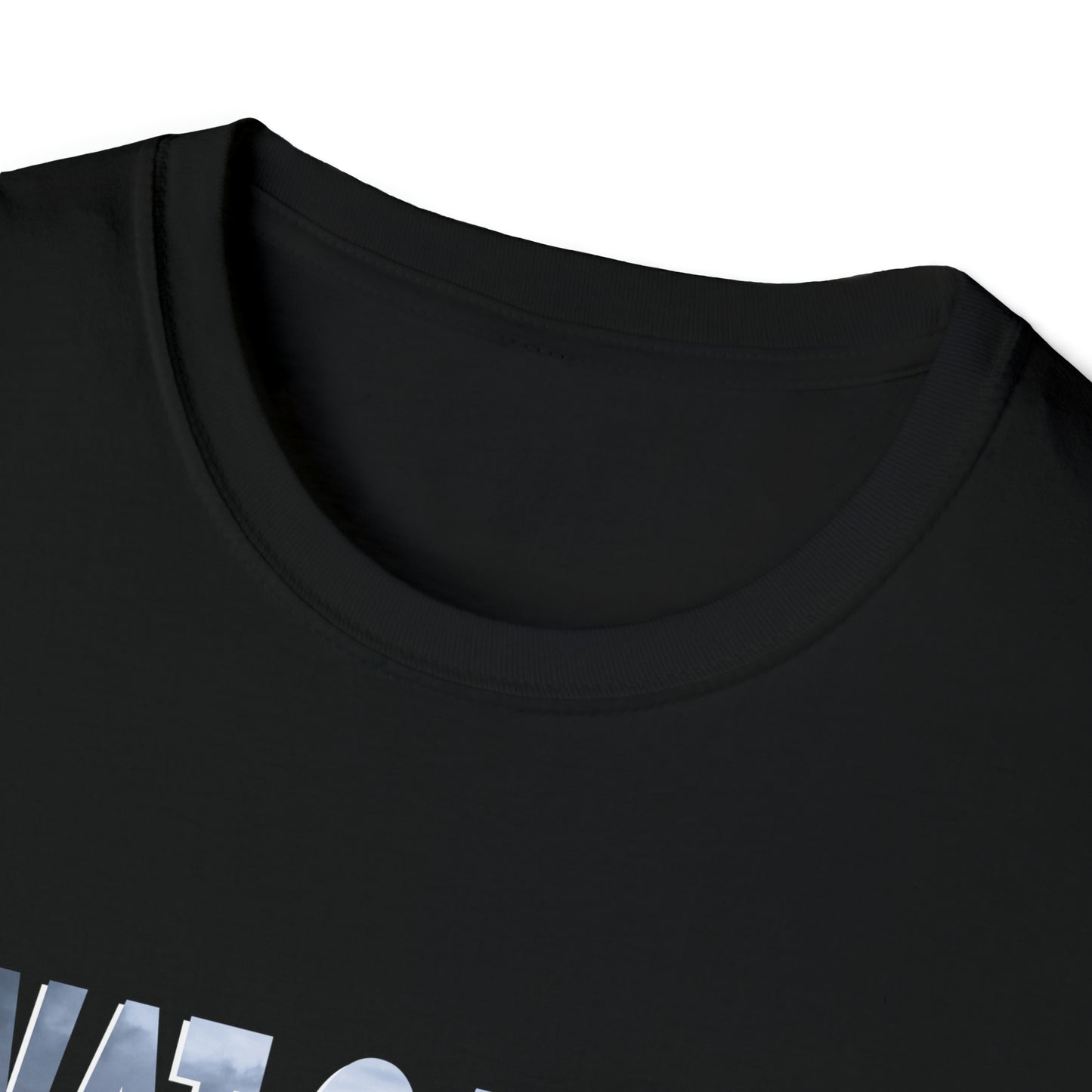 T-shirt regular zwart - de Kuip - Wat gaan we doen vandaag - logo voor groot