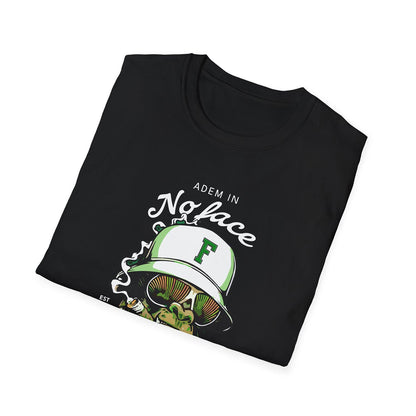 T-shirt regular - Adem in adem Zuid - No face No case - logo voor groot