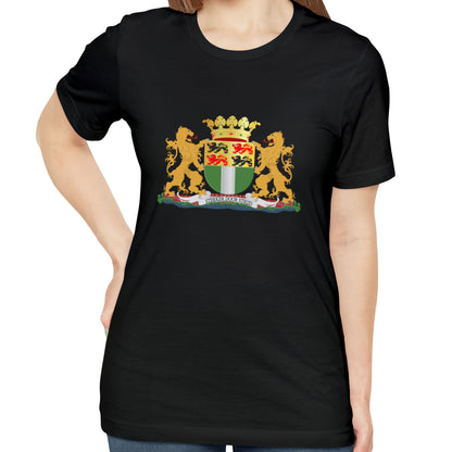 T-shirt regular - Wapen van Rotterdam - logo voor groot