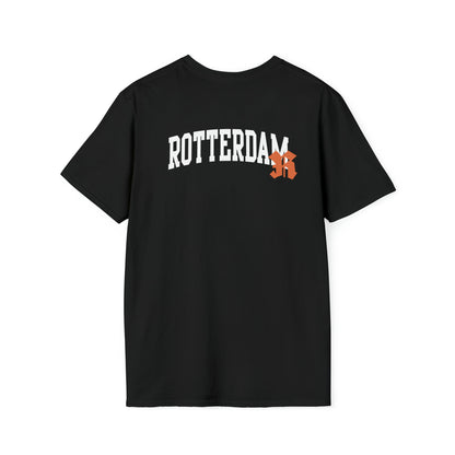 Zwart t-shirt met Rotterdam design