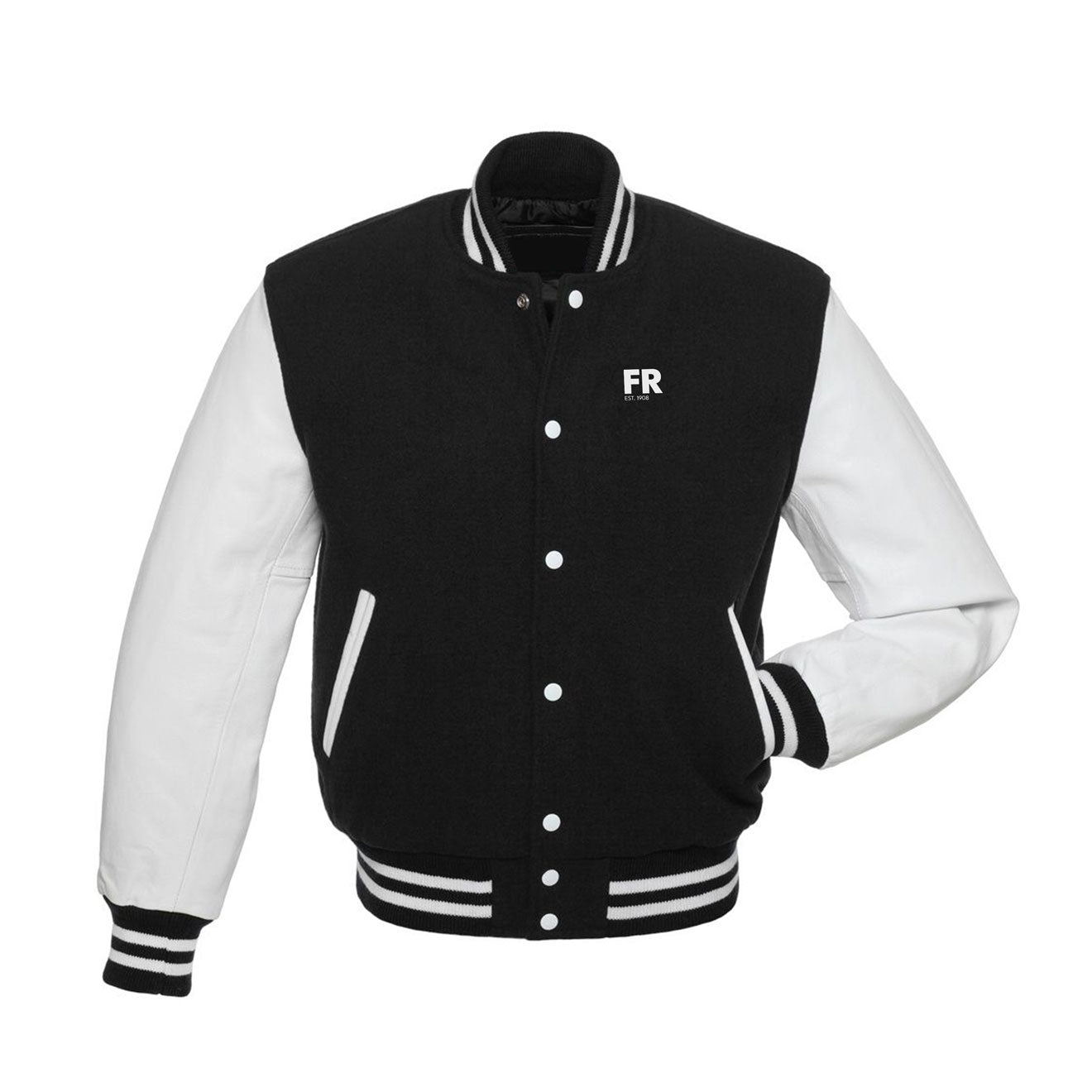 Varsity jas zwart - De club van zuid YNWA - FR - logo links