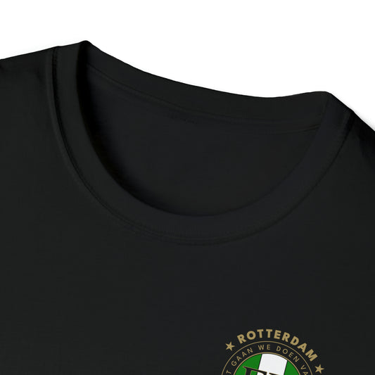 T-shirt regular - FR - Wat gaan we doen vandaag - logo links