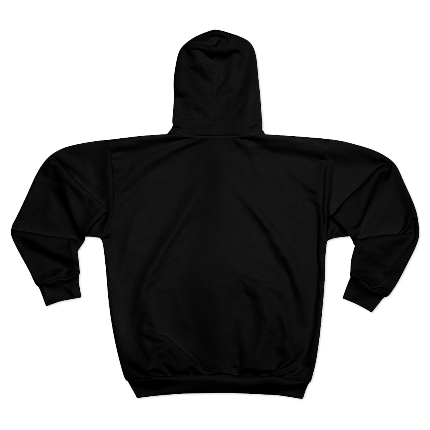 Hoodie met rits relax zwart - FR - EST. 1908 - logo voor en mouwen