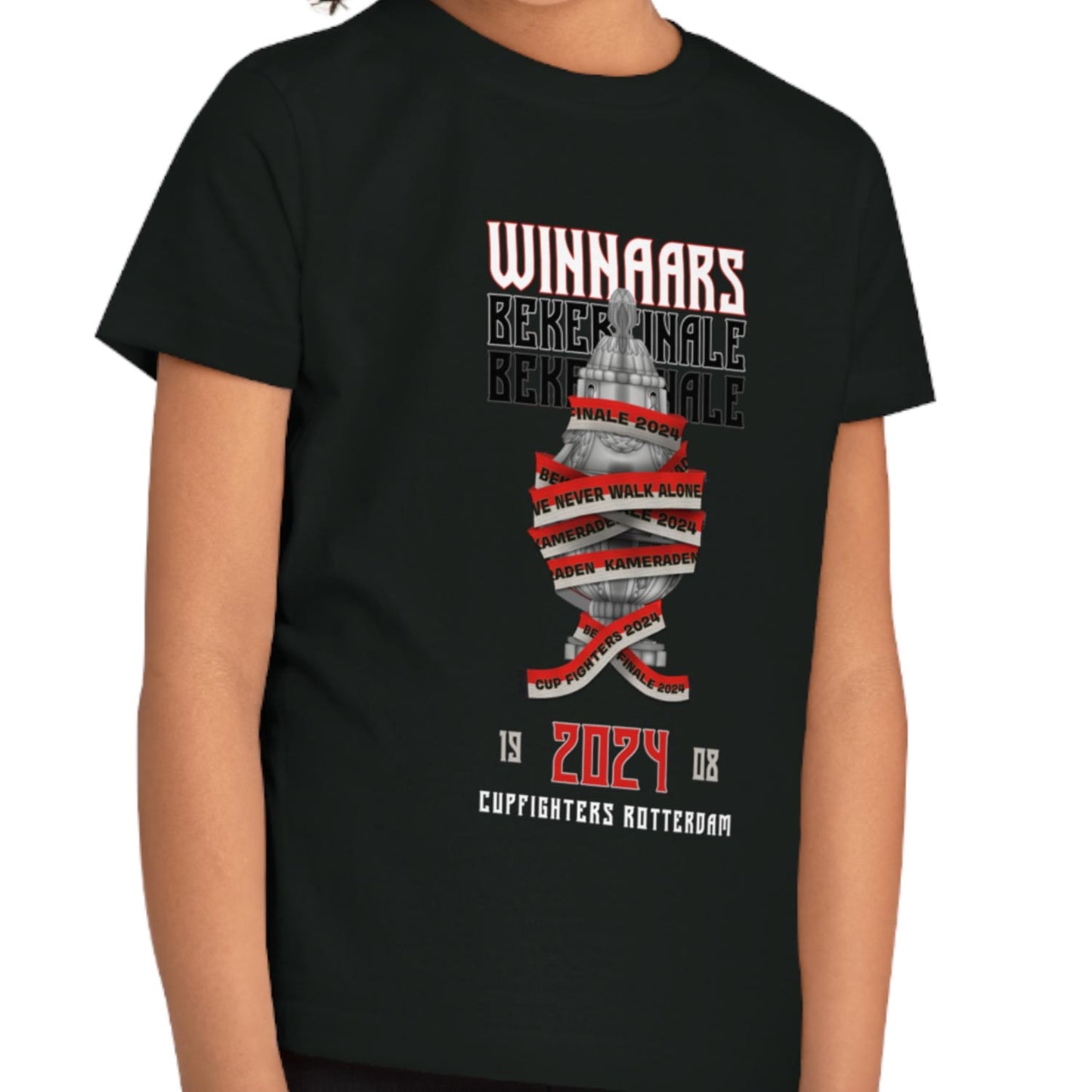 T-shirt regular - kids - WINNAARS BEKERFINALE 2024 - 1908 Cupfighters Rotterdam