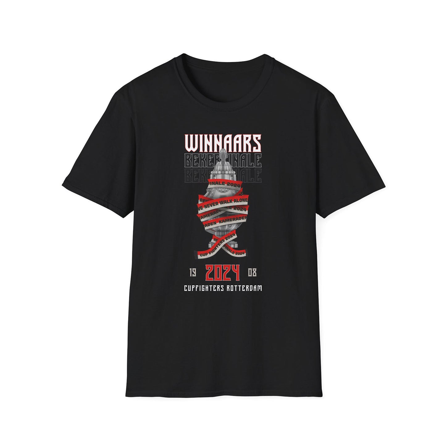 T-shirt regular - WINNAARS BEKERFINALE 2024 - 1908 Cupfighters Rotterdam