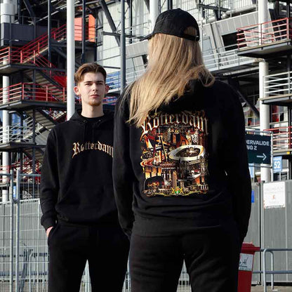 Hoodie relax - Rotterdam gouden stad