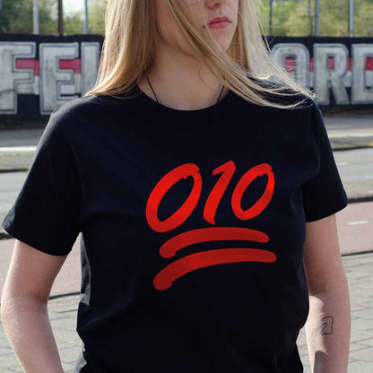 T-shirt regular - 010 - logo voor groot