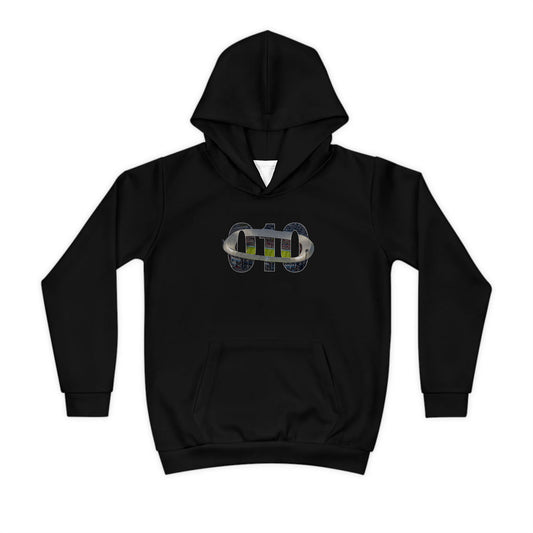 Hoodie regular zwart - kids - 010 Stadion