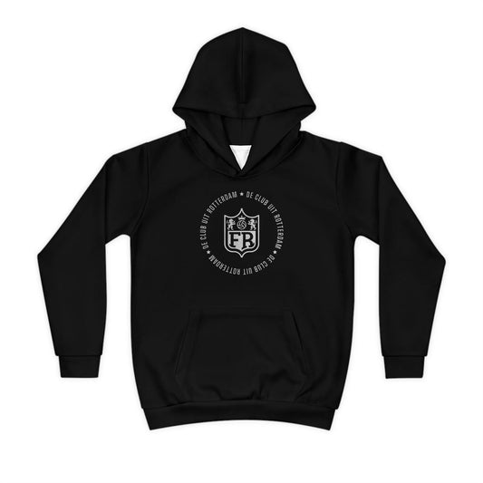 Hoodie regular zwart - kids - stadion - FR - De club uit Rotterdam