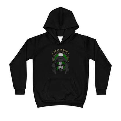 Hoodie regular zwart - kids - FR masker