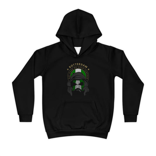 Hoodie regular zwart - kids - FR masker