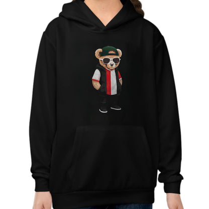 Hoodie regular - kids - Hand in zakken beer