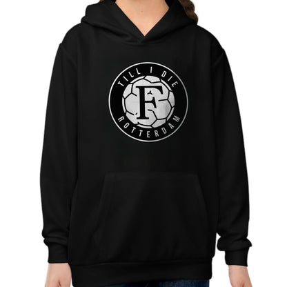 Hoodie regular zwart - kids - F Till I Die Rotterdam