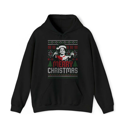 Kerst hoodie relax zwart - Ayase Merry Christmas