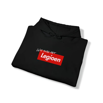 Hoodie relax zwart - Wij zijn het Legioen