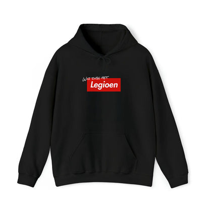 Hoodie relax zwart - Wij zijn het Legioen