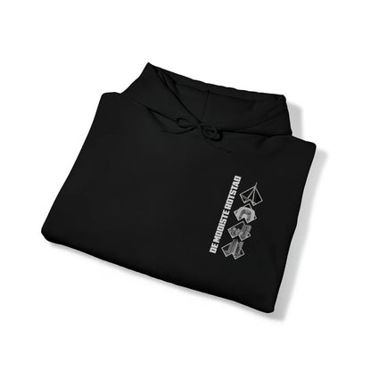 Hoodie relax zwart - De Mooiste Rotstad