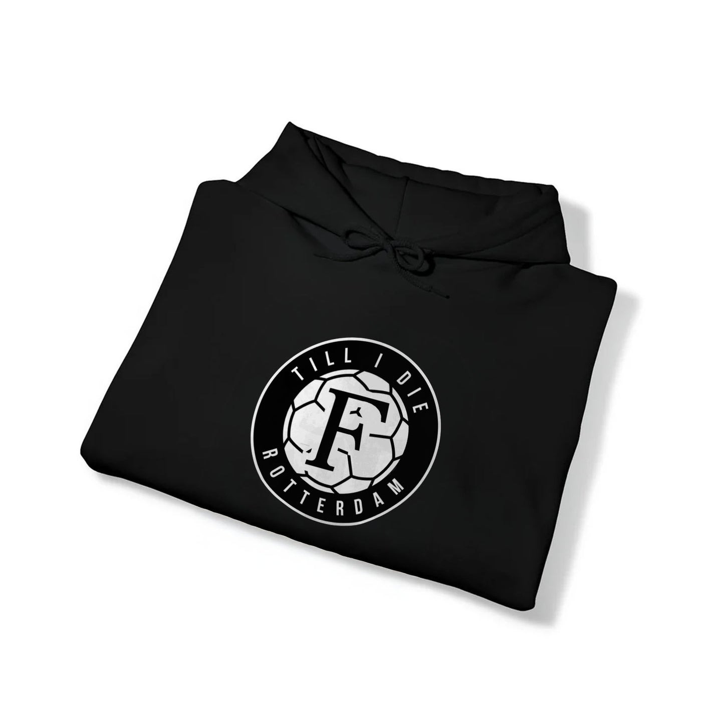 Hoodie relax zwart - F Till I Die Rotterdam