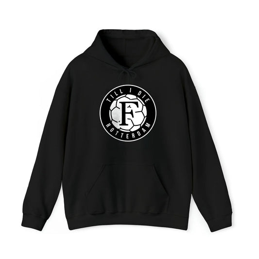 Hoodie relax zwart - F Till I Die Rotterdam