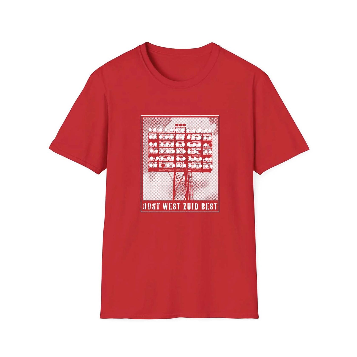 T-shirt regular - Oost west zuid best - Lichtmast