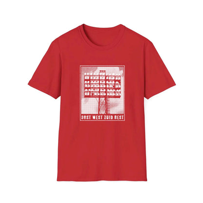 T-shirt regular - Oost west zuid best - Lichtmast